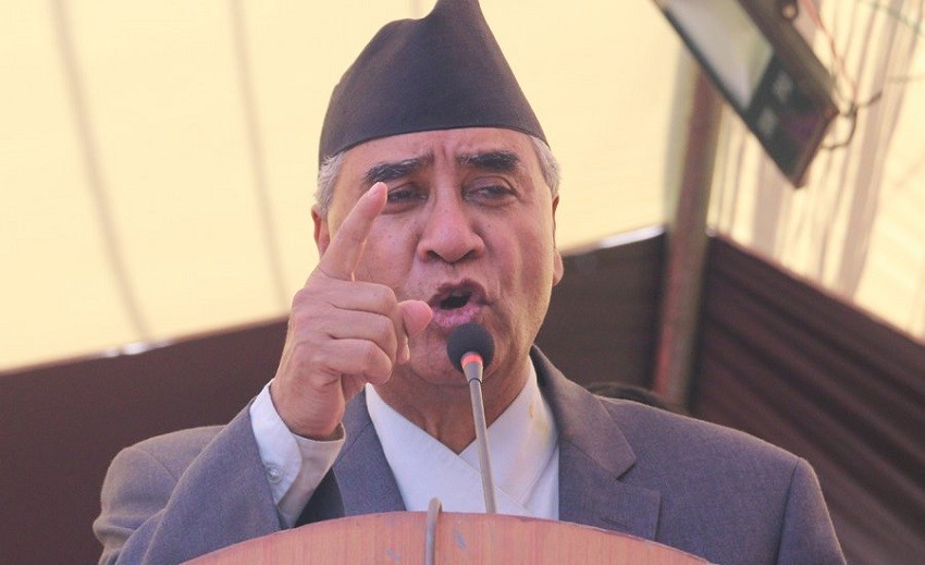 पार्टीलाई नवीन ऊर्जा मिलेको छः पार्टी सभापति देउवा