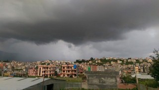 उपत्यकामा आज विहान हल्का वर्षा 
