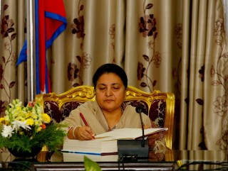 माघेसङ्क्रान्तिबाट नेपालीबीच आपसी एकता र सद्‌भाव अभिवृद्धि गरी बृहत् राष्ट्रिय एकता थप सुदृढ पार्न मद्दत पुगोस्ःराष्ट्रपति