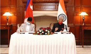 नेपाल भारतबीच सीमाङ्कन गर्न बाँकी काम यथाशीघ्र थाल्ने सहमति