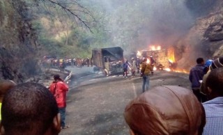बसमा आगलागी हुँदा क्यामरुनमा ५३ को मृत्यु