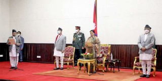 प्रदेश प्रमुख राजेश झाबाट शपथ