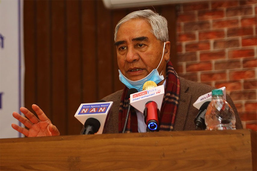प्रधानमन्त्री बन्न हतार छैन : सभापति देउवा