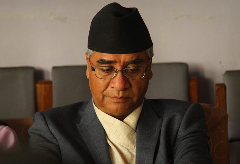 देउवाद्वारा थापाको निधनप्रति दुःख व्यक्त