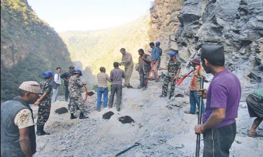 कर्णाली कोरिडोरको निर्माण  तीव्र