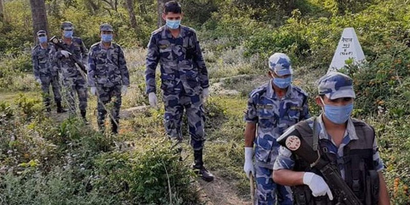 मेचीनगर सतिघट्टामा सशस्त्र प्रहरीको विओपी