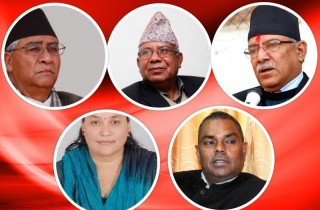 पाँच राजनीतिक गठबन्धनले बुझाए ज्ञापनपत्र