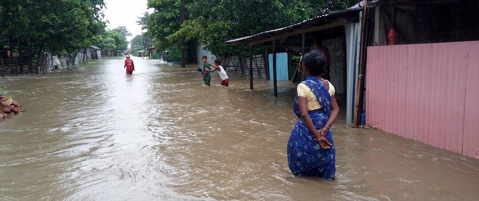 झापामा ३५ घर डुबानमा