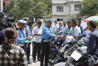 उपत्यकाबाट हराएका ३३ मोटरसाइकल फेला : सम्बन्धित धनीलाई बुझाइयो