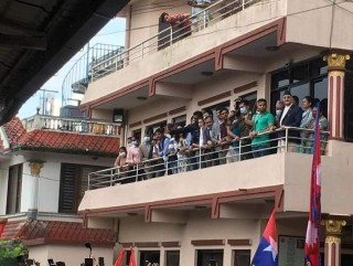 बालकोट पुगेर ओलीले भने, 'एमालेमा माधव नेपालको कुनै ठाउँ छैन'