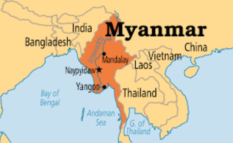 म्यानमार दुई वर्षमा नयाँ निर्वाचन गर्ने सैनिक नेता मिनद्वारा घोषणा