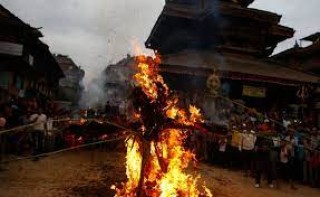 सहर सहरमा मनाइयो घण्टाकर्ण अर्थात् गठामङ्गल