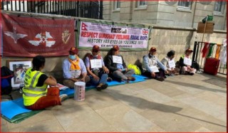 भूपु गोर्खाले थाले बेलायती प्रधानमन्त्रीको कार्यालय नजिक आमरण अनशन
