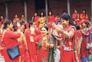 तीज पर्वलाई घरमै सीमित बनाइने