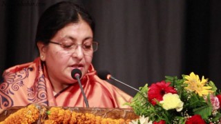 हरितालिका तीजले समाज र राष्ट्रलाई भावनात्मक एकता गर्ने राष्ट्रपति भण्डारीको विश्वास 