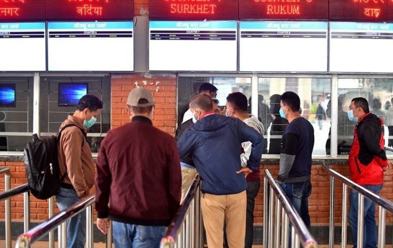 असोज ११ देखि दसैँका लागि अग्रिम टिकट बिक्री