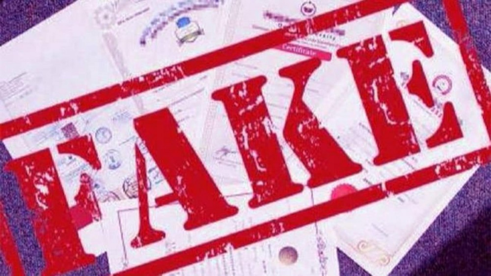 इडिभी भिसाका लागि नक्कली शैक्षिक प्रमाणपत्र पेश