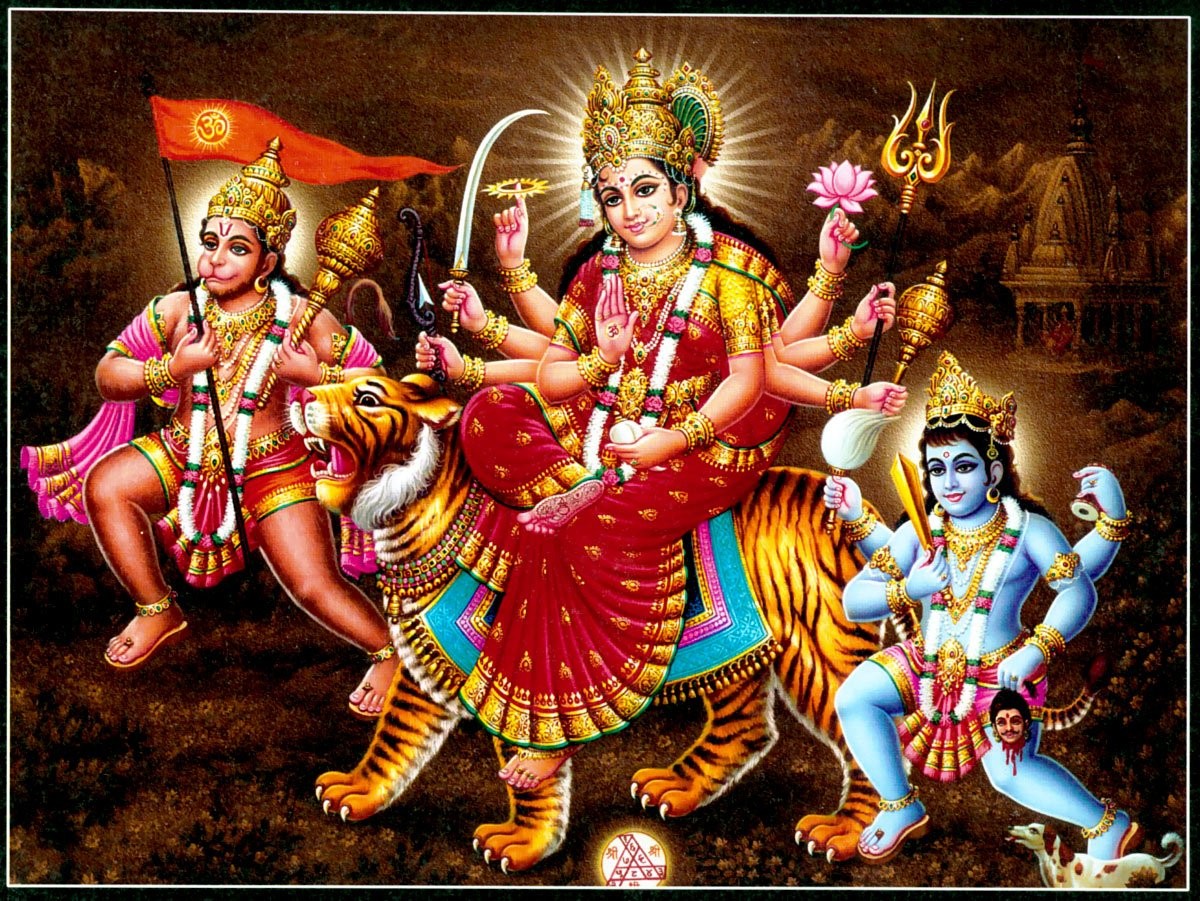 नवरात्रको तेस्रो दिन चन्द्रघण्टा देवीको पूजा आराधना गरिँदै