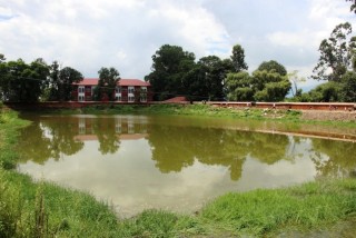 बिजुक्छेद्वारा भक्तपुरको रानीपोखरी जीर्णोद्धारको स्थलगत निरीक्षण