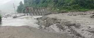 चनौटेमा बेलिब्रिज निर्माण सुरु