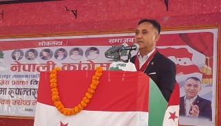 देउवाको रोजाइमा नपरेका विश्वप्रकाश ‘ब्याक नहुने’, महामन्त्रीको उम्मेदवारी घोषणा गर्दै