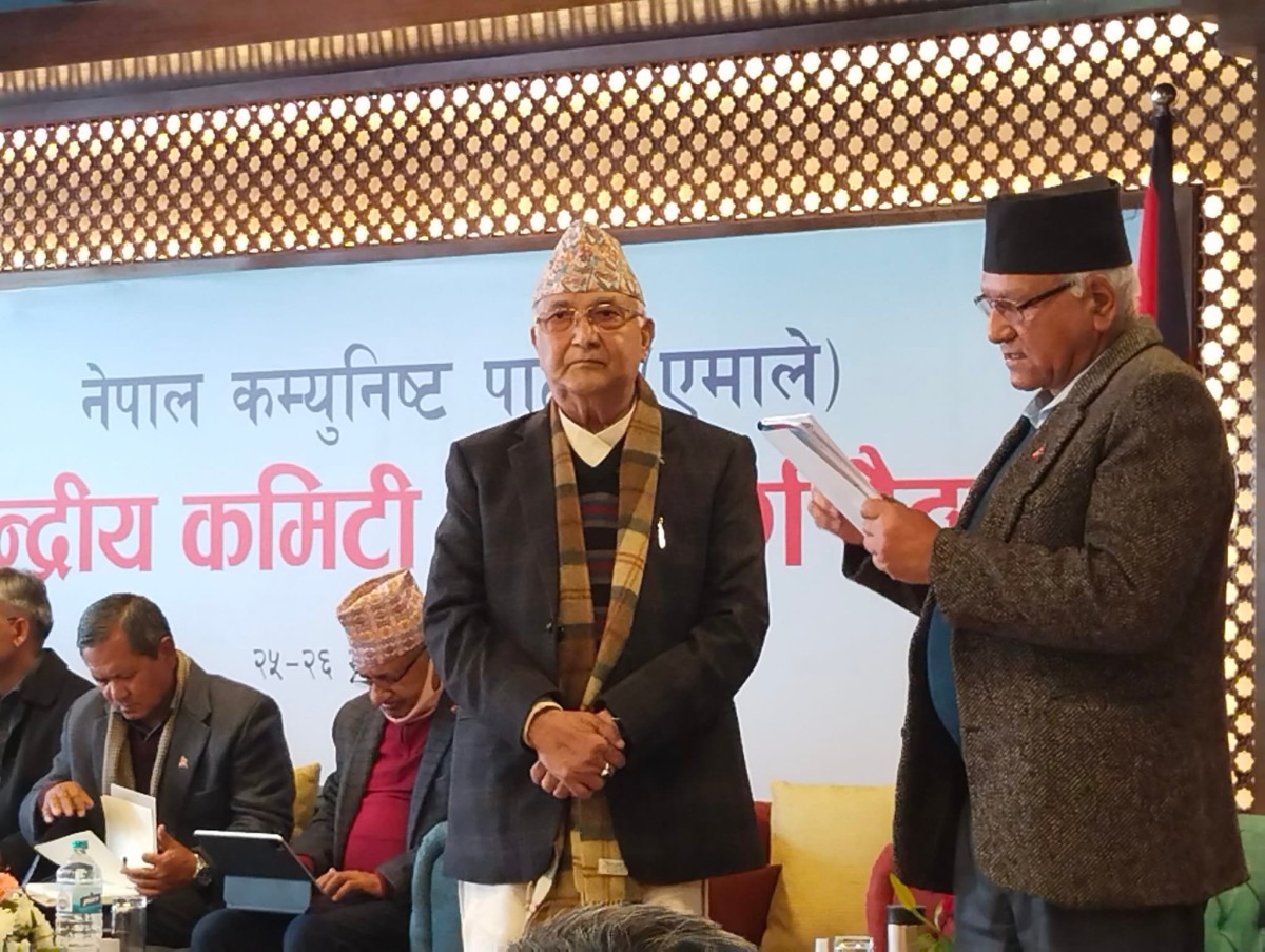 एमालेद्धारा जिल्ला अधिवेशन पुस २३ र प्रदेश अधिवेशन माघ ८ मा गर्ने निर्णय