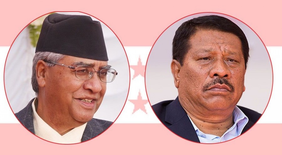 सिंहको समर्थन देउवालाई 