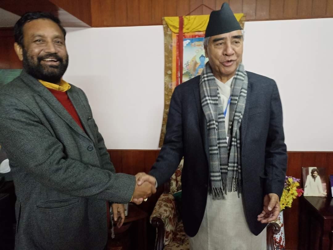 निधिको समर्थन पनि देउवालाई 