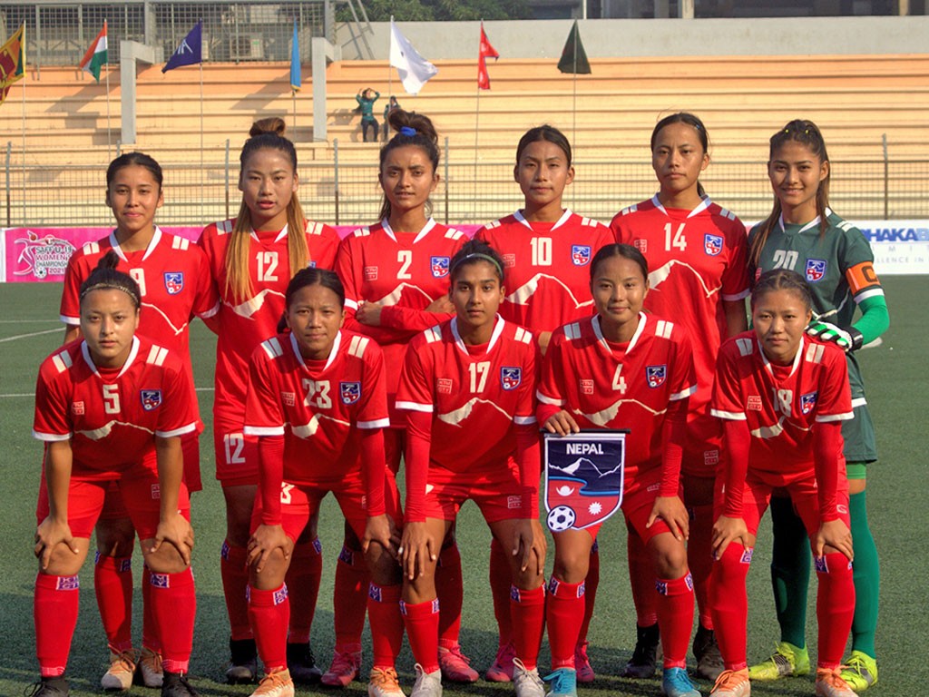भारतको तगारो छिचोल्न नसक्दा नेपाली महिला फुटबल टिम फाइनलमा पुग्न सकेन