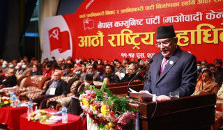 अध्यक्ष प्रचण्डको प्रतिवेदनमाथि २५ टोलीले निष्कर्ष र सुझाव पेस गर्दै 