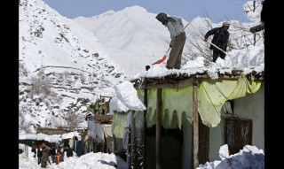 हिमपात र बाढीमा परेर अफगानिस्तानमा ११ को मृत्यु, २३ घाइते