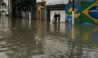 ब्राजिलमा भारी वर्षा जारी, बाढीको प्रकोप कायमै