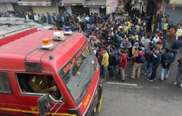 दिल्लीमा आगलागीबाट सातको मृत्यु