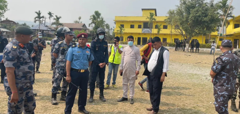 मोरङको लेटाङमा आज पनि कर्फ्यु जारी