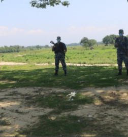 सशस्त्र प्रहरीद्वारा सीमा नाकामा उच्च निगरानी