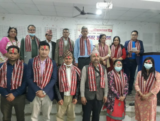 नेपाल राष्ट्रिय शिक्षक संगठन काठमाडौं महानगर अध्यक्षमा माधव ओली