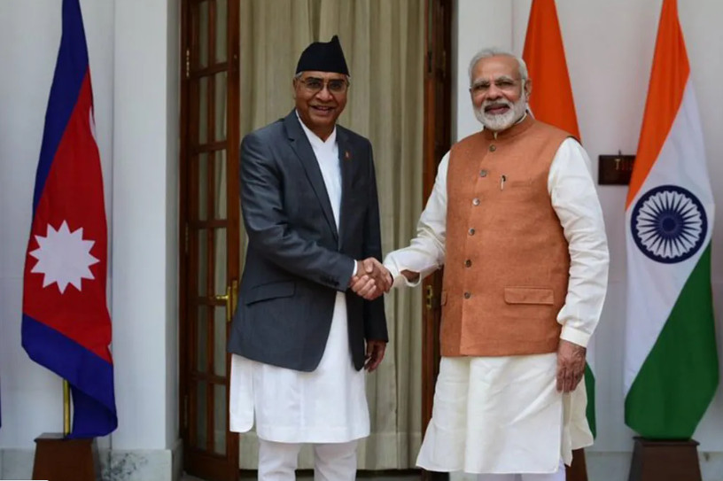 देउवा–मोदी भेटवार्ता आज, रेल सेवा र प्रसारण लाइनको शुभारम्भ गरिँदै 