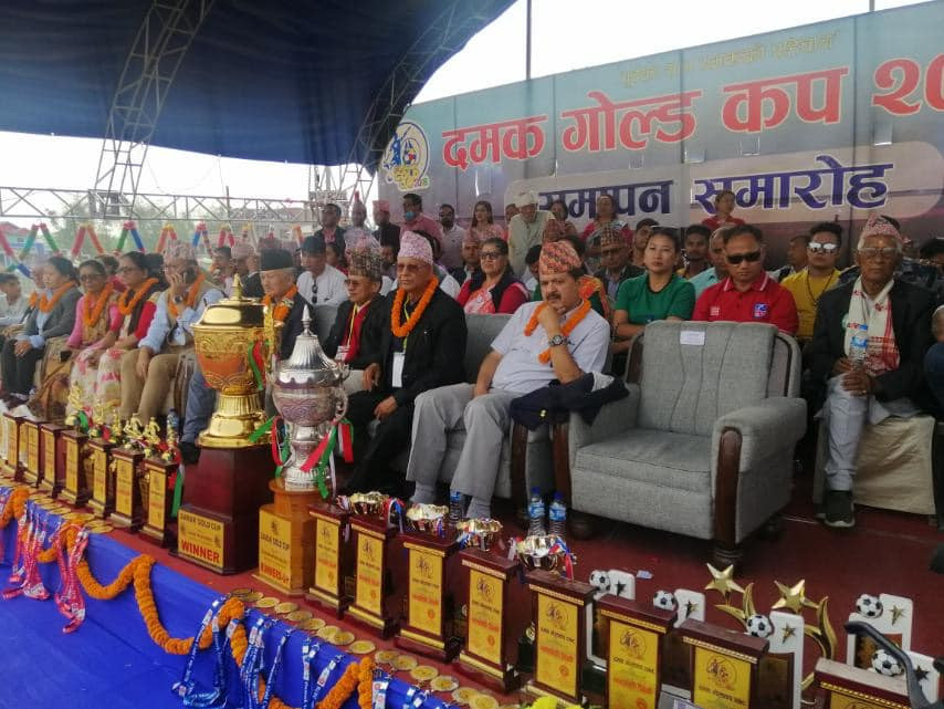 दमक गोल्डकपको उपाधि मनाङ मस्र्याङ्दीलाई