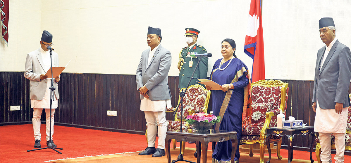 यसकारण मन्त्री बने बन्दी