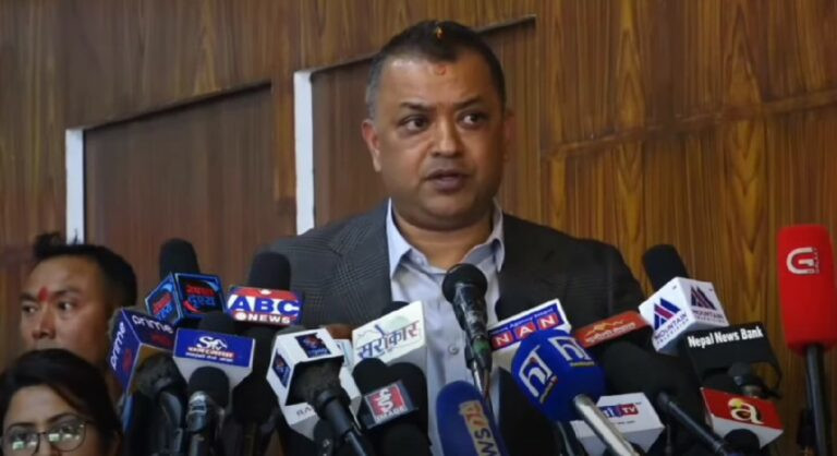 काठमाडौं महानगरको प्रमुख हाम्रो मान्छे नहुँदा पीडा भोगेका छौं : गगन थापा