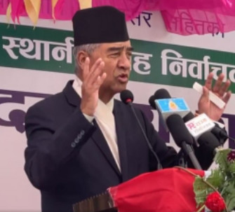 गठबन्धन राष्ट्रिय आवश्यकता हो : प्रधानमन्त्री देउवा