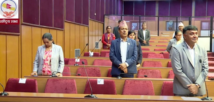 एमाले सांसदद्वारा राष्ट्रियसभा बैठक बहिस्कार