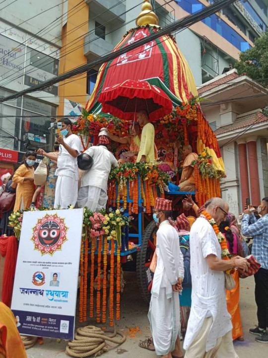 राष्ट्रपतिबाट जगन्नाथ रथयात्राको अवलोकन