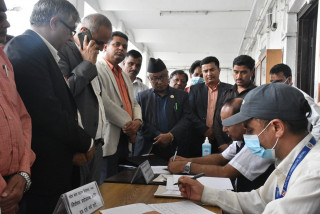 एमालेद्वारा निर्वाचन आयोगमा दल दर्ता