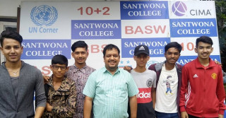 सान्त्वना कलेजद्वारा नेक्ससका १२ क्रिकेट खेलाडीलाई विशेष छात्रवृत्ति 