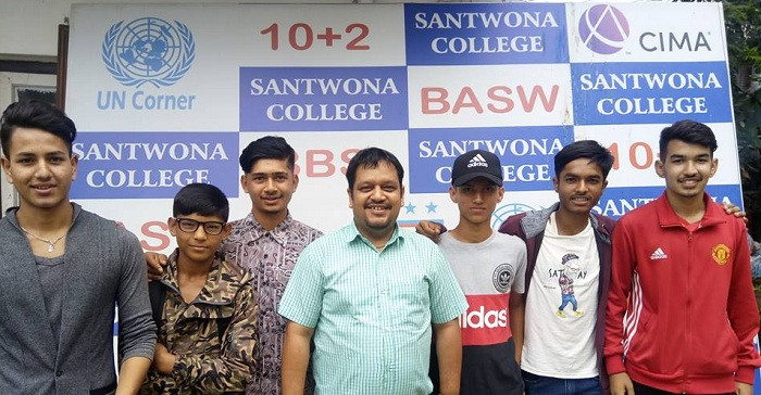 सान्त्वना कलेजद्वारा नेक्ससका १२ क्रिकेट खेलाडीलाई विशेष छात्रवृत्ति 