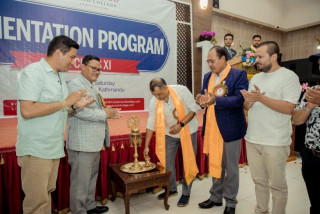 मनास्लु वर्ल्ड कलेजको स्वागत तथा अभिमुखीकरण कार्यक्रम सम्पन्न