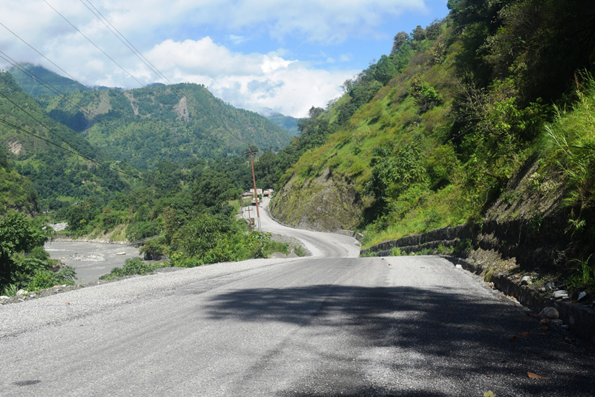 महाकाली करिडोर : १२ वर्षमा ३० किमी सडक कालोपत्र