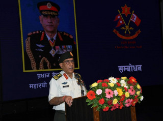 प्रधानसेनापतिको एकवर्षे कार्यकालको समीक्षा