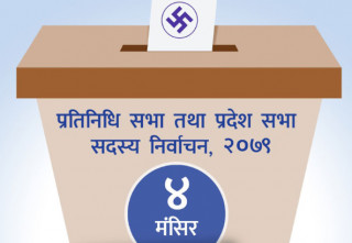 निर्वाचनमा भाग लिन दर्ता भएका ८६ मध्ये ५७ दलले मात्र प्रत्यक्षतर्फ उम्मेदवारी दिए